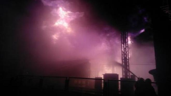 На Южно-Украинской АЭС произошел сильный пожар: фото с места событий и видео