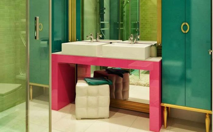 20 удивительных цветовых схем для интерьера ванной комнаты