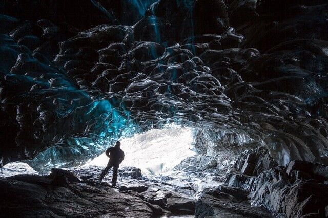 Ледяные пещеры в Исландии, от которых дух захватывает