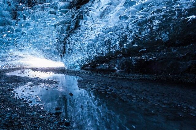 Ледяные пещеры в Исландии, от которых дух захватывает
