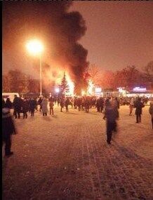 В Харькове взлетело на воздух кафе, есть пострадавшие: фото с места событий и видео