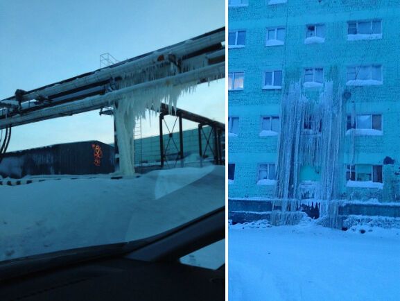 Жителям российской глубинки запретили писать в соцсетях об отсутствии отопления при -40: фото замерзшего города