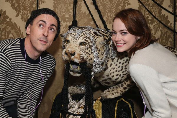 Эмма Стоун и чучело леопарда: мы лично против таксидермии