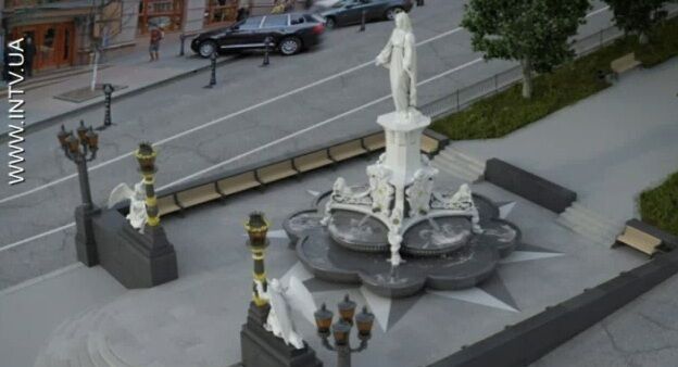 Вместо поваленного киевского Ленина хотят установить Богородицу: фото проекта