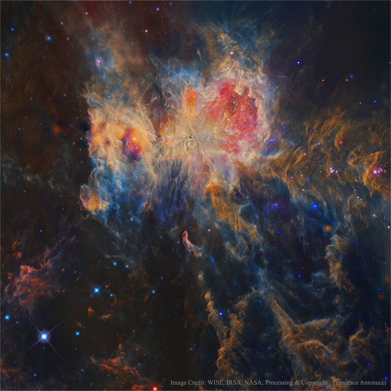 Космический телескоп "вгляделся" в Большую Туманность Ориона