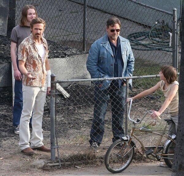 Рассел Кроу и Райан Гослинг ищут убийцу порнозвезды