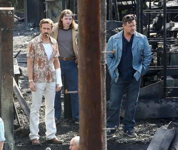 Рассел Кроу и Райан Гослинг ищут убийцу порнозвезды