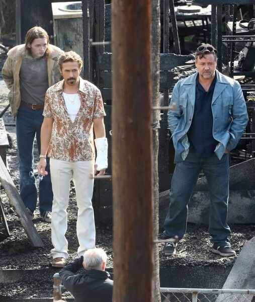 Рассел Кроу и Райан Гослинг ищут убийцу порнозвезды