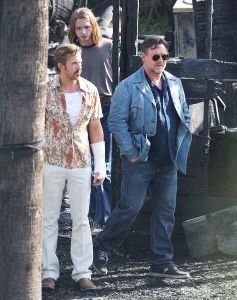 Рассел Кроу и Райан Гослинг ищут убийцу порнозвезды