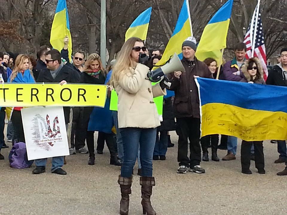 Украинцы под окнами Обамы требовали прекратить террор Путина: опубликованы фото