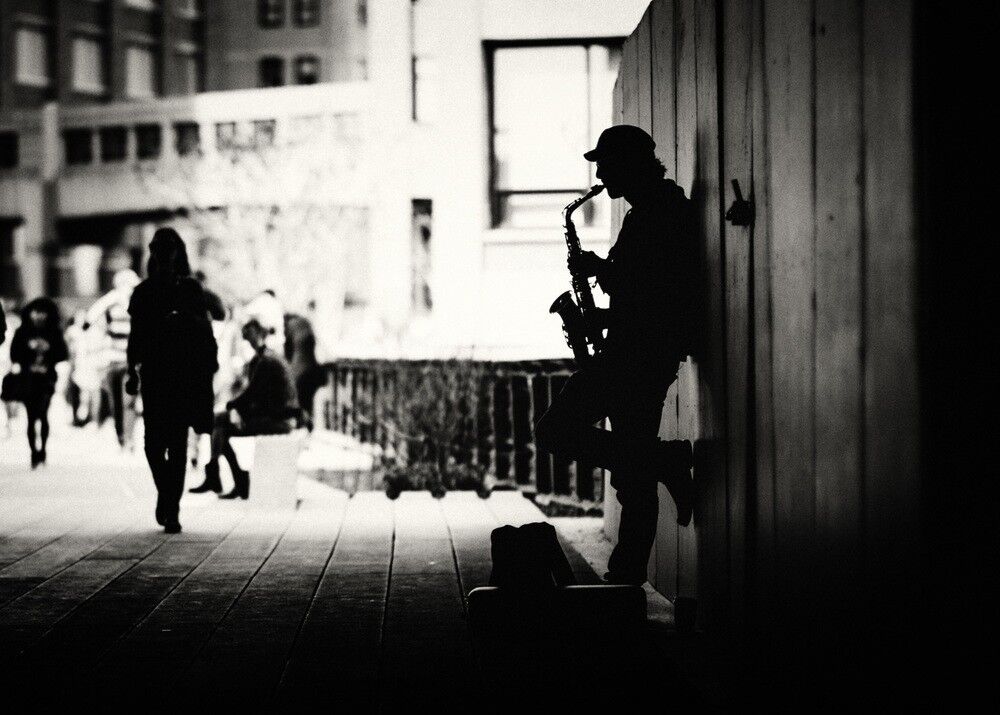 Под другим углом: Нью-Йорк на черно-белых фотографиях Алекса Тьюшера