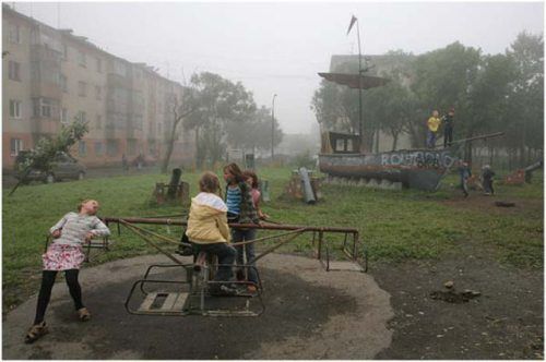 Подборка фотографий, которые можно было сделать только в России 