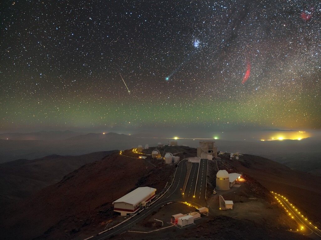 Астрофотограф заснял в небе удивительную плеяду звездных светил