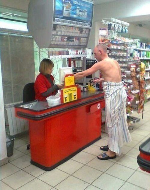 Подборка фотографий, которые можно было сделать только в России 