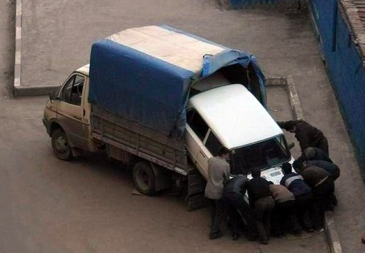 Подборка фотографий, которые можно было сделать только в России 