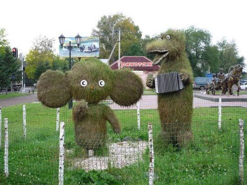 Подборка фотографий, которые можно было сделать только в России 