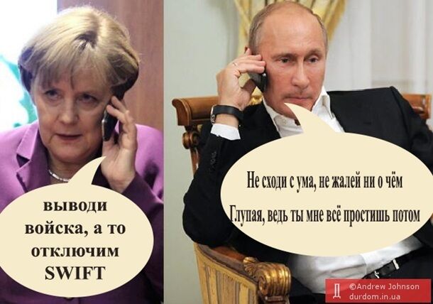 Соцсети отреагировали на заявления Путина о "легионе НАТО" в Украине и возможном отключении России от SWIFT