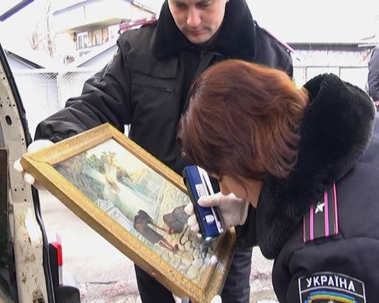 На Киевщине воры похитили картины на 15 миллионов гривен: опубликованы фото