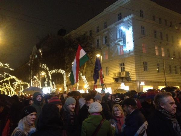 Венгры протестовали против пропутинского премьера Орбана: опубликовано фото и видео