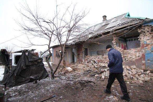 Из-за боевых действий в Донецке погиб мужчина