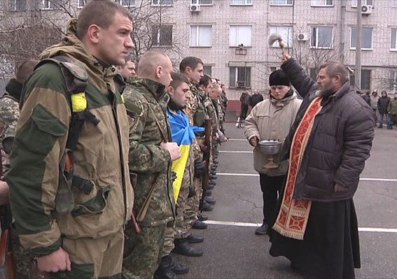Бойцы "Чернигова" поехали в зону АТО для очередной ротации: фото отправки
