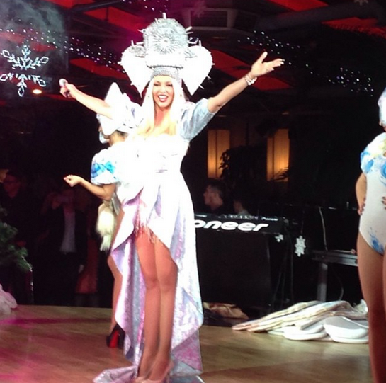 Канун Нового года Оля Полякова провела под капельницей