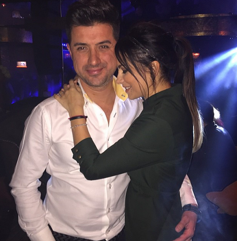 Ани Лорак вышла в свет со своим супругом