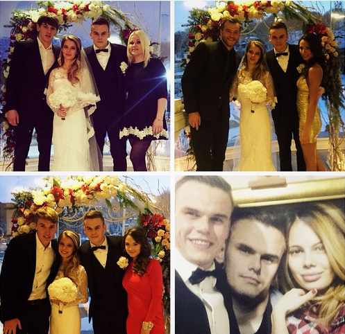 Футболисты "Динамо" поделились яркими фото со свадьбы Коваля