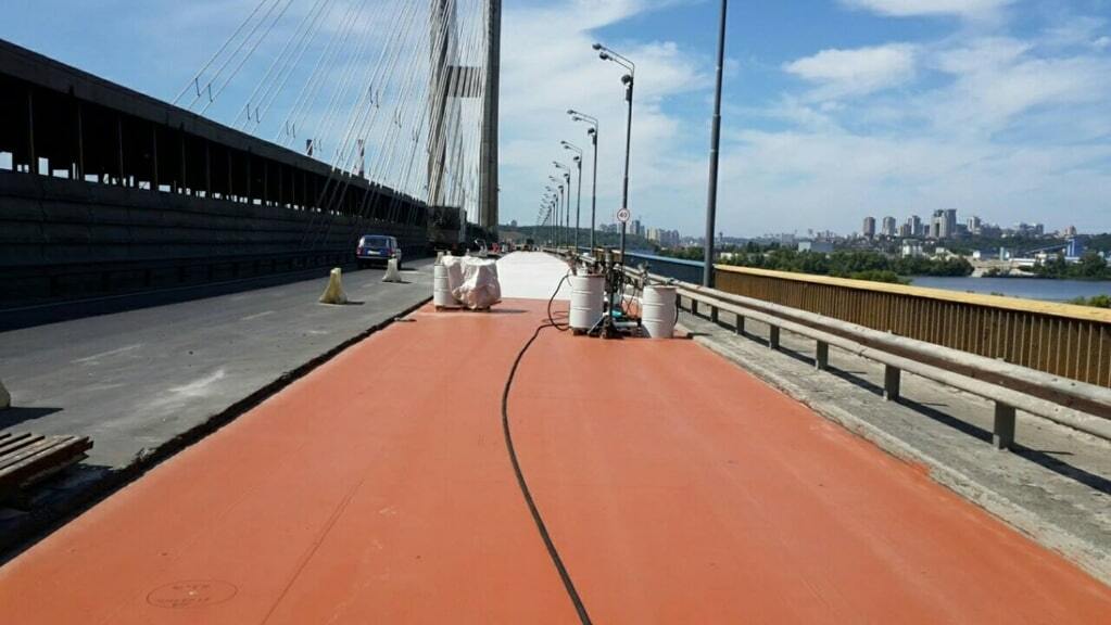 Начался финальный этап ремонта на Южном мосту Киева: опубликованы фото