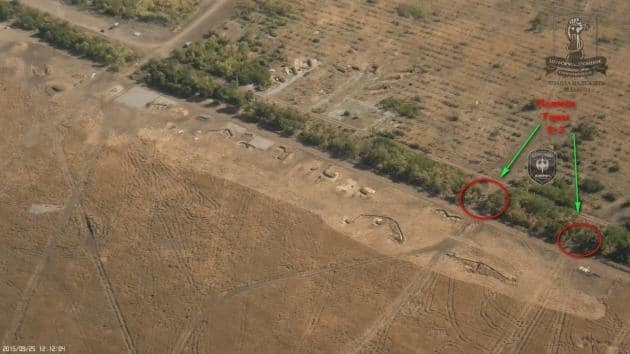 "Днепр-1" раскрыл танковые и артиллерийские позиции террористов: опубликованы фото