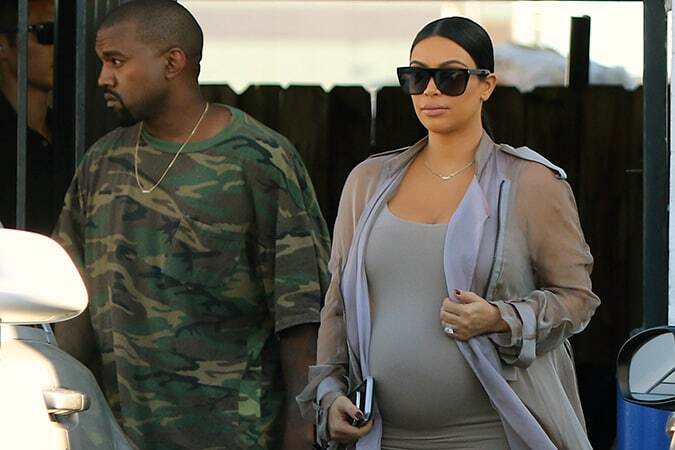 Каблуки беременной Ким Кардашьян не выдержали ее веса: опубликованы фото