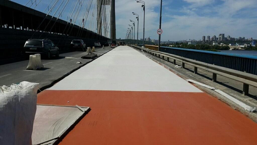 Начался финальный этап ремонта на Южном мосту Киева: опубликованы фото