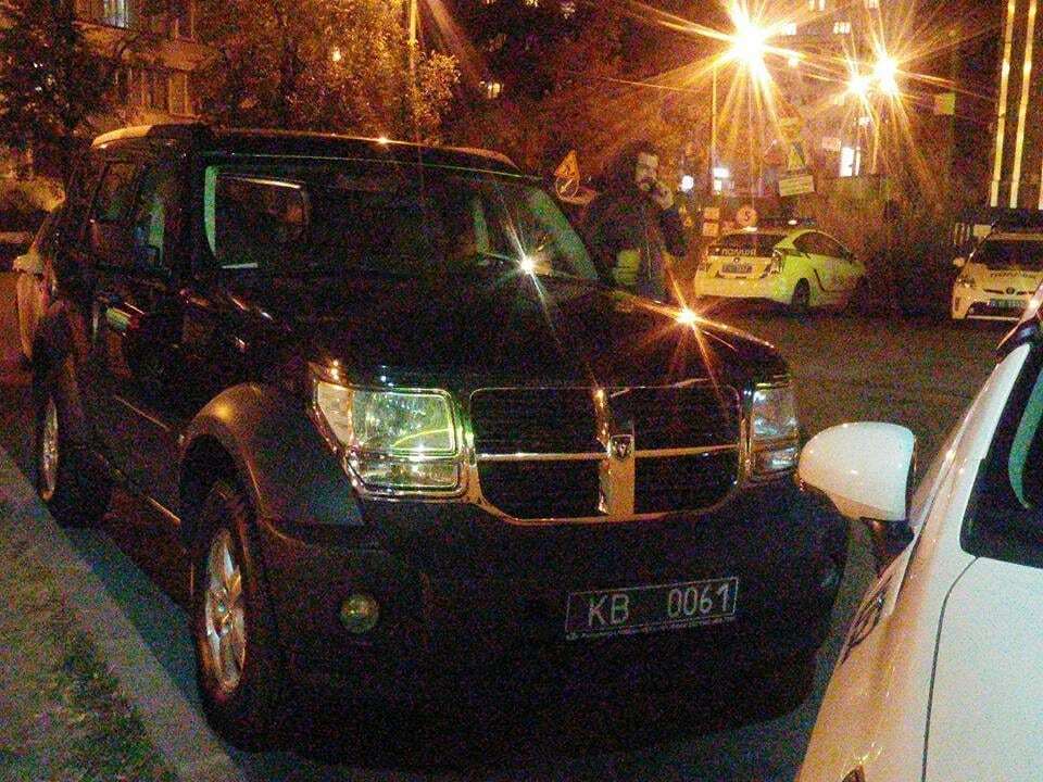 В Киеве полиция поймала сына Корчинских на угнанном авто: опубликованы фото