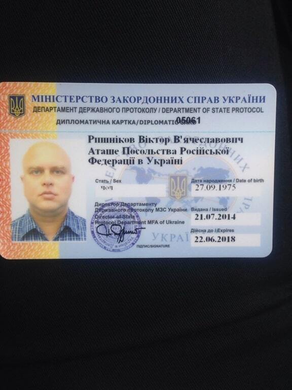 Пьяный российский дипломат устроил ДТП в Киеве