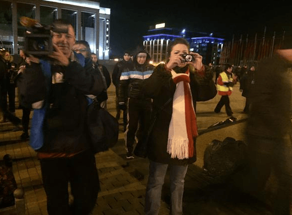 У Мінську вийшли на мітинг проти Лукашенка: фото з місця подій
