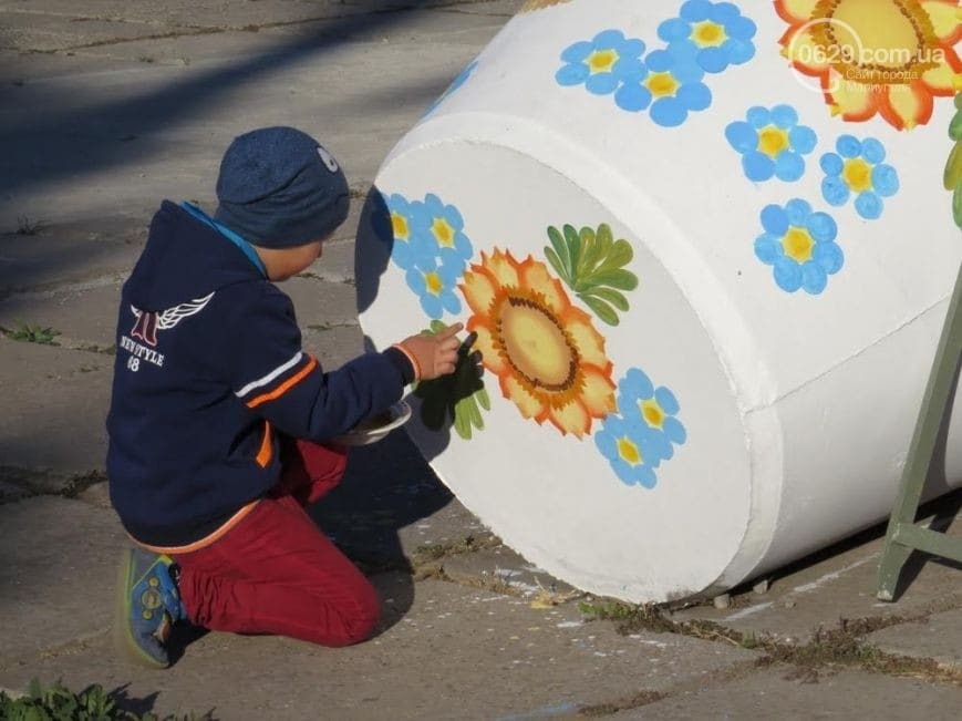 У Маріуполі восени "розцвіли" тетраподи: фоторепортаж