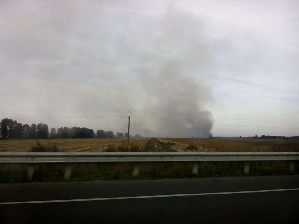 У соцмережі поскаржилися на палаючі під Києвом торфовища: важко дихати