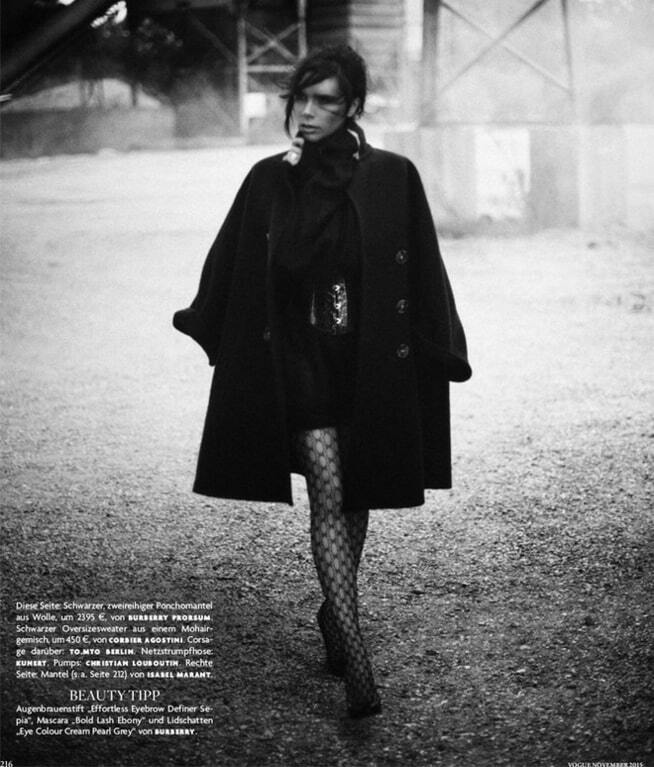 Красавица Виктория Бекхэм украсила обложку немецкого Vogue