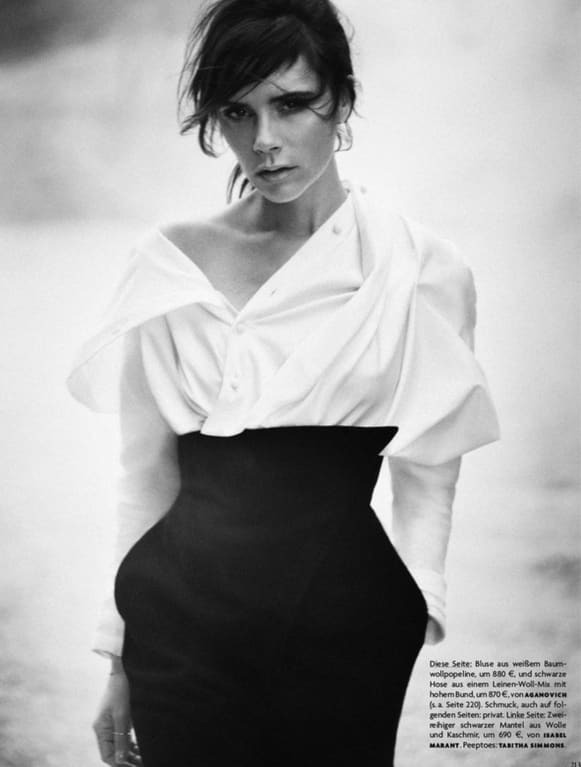 Красавица Виктория Бекхэм украсила обложку немецкого Vogue