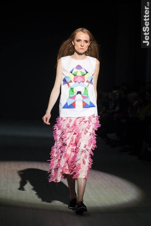 Nadya Dzyak на Украинской неделе моды представила красочную и женственную коллекцию
