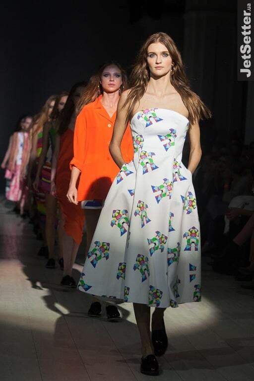Nadya Dzyak на Украинской неделе моды представила красочную и женственную коллекцию