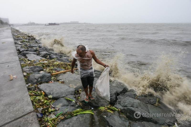 Тайфун на Філіппінах: зруйновані будинки, евакуйовані 10 тис. осіб - фото і відео стихії