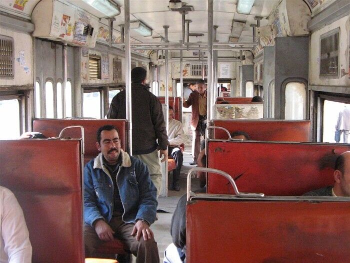 Старинный каирский трамвай