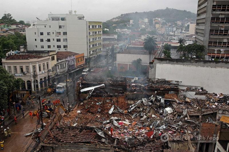 Вибух у Ріо-де-Жанейро: піцерія зруйнувала цілий квартал - фото НП