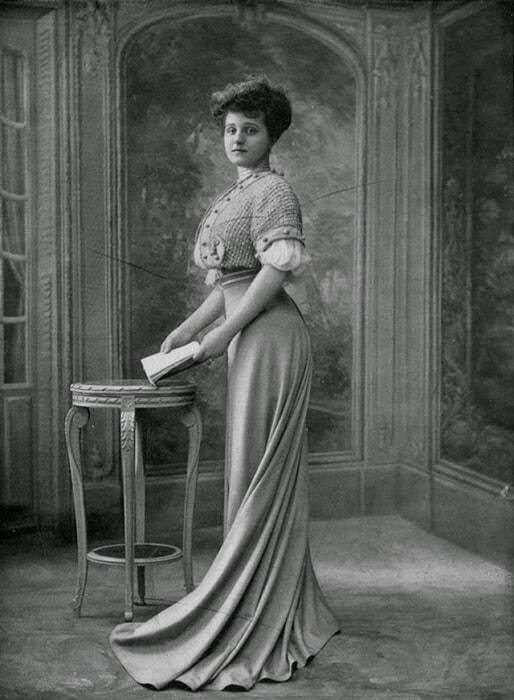 Топ-10 потрясающих фото французских модниц 1900-1907-х годов