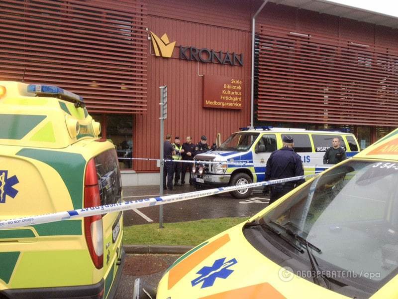 В Швеции неизвестный ворвался в школу и изрубил мечом учеников: есть жертвы