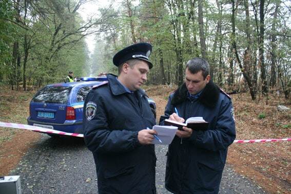 Убийство инкассаторов на Черниговщине: украдено около 15 млн грн, фоторепортаж