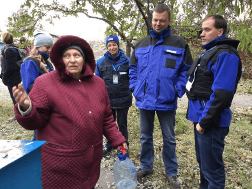 Миссия ОБСЕ впервые за 2,5 месяца попала в Дебальцево