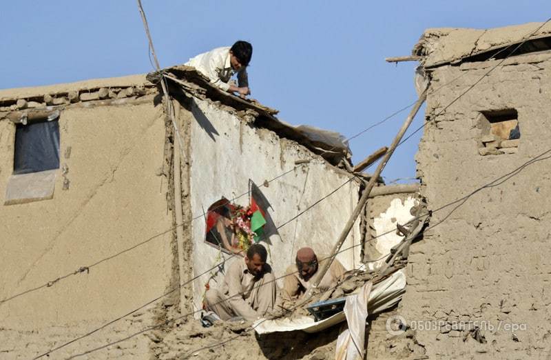 Землетрус в Афганістані і Пакистані забрав життя 154-х людей