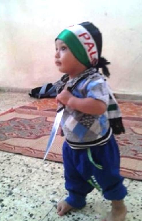 "Убивать с детства": террористы ИГИЛ запустили против Израиля шокирующий детский флешмоб с ножами - фотофакт